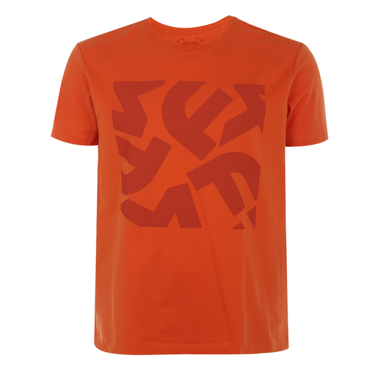 Playera Fukka Estampado Abstracto para Hombre Plus