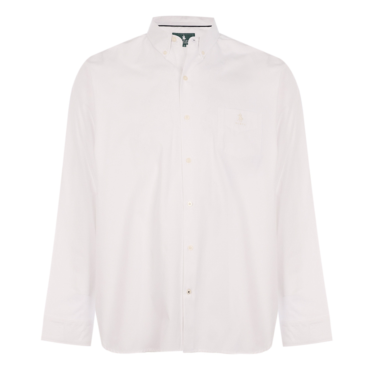 Camisa Polo Club Maquiilla Diseño Liso para Hombre Plus