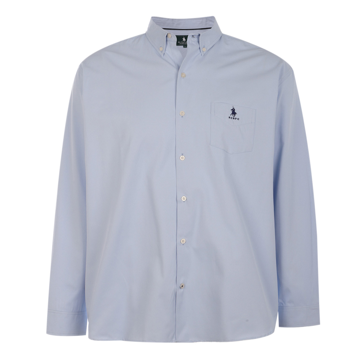 Camisa Polo Club Maquiilla Diseño Liso para Hombre Plus