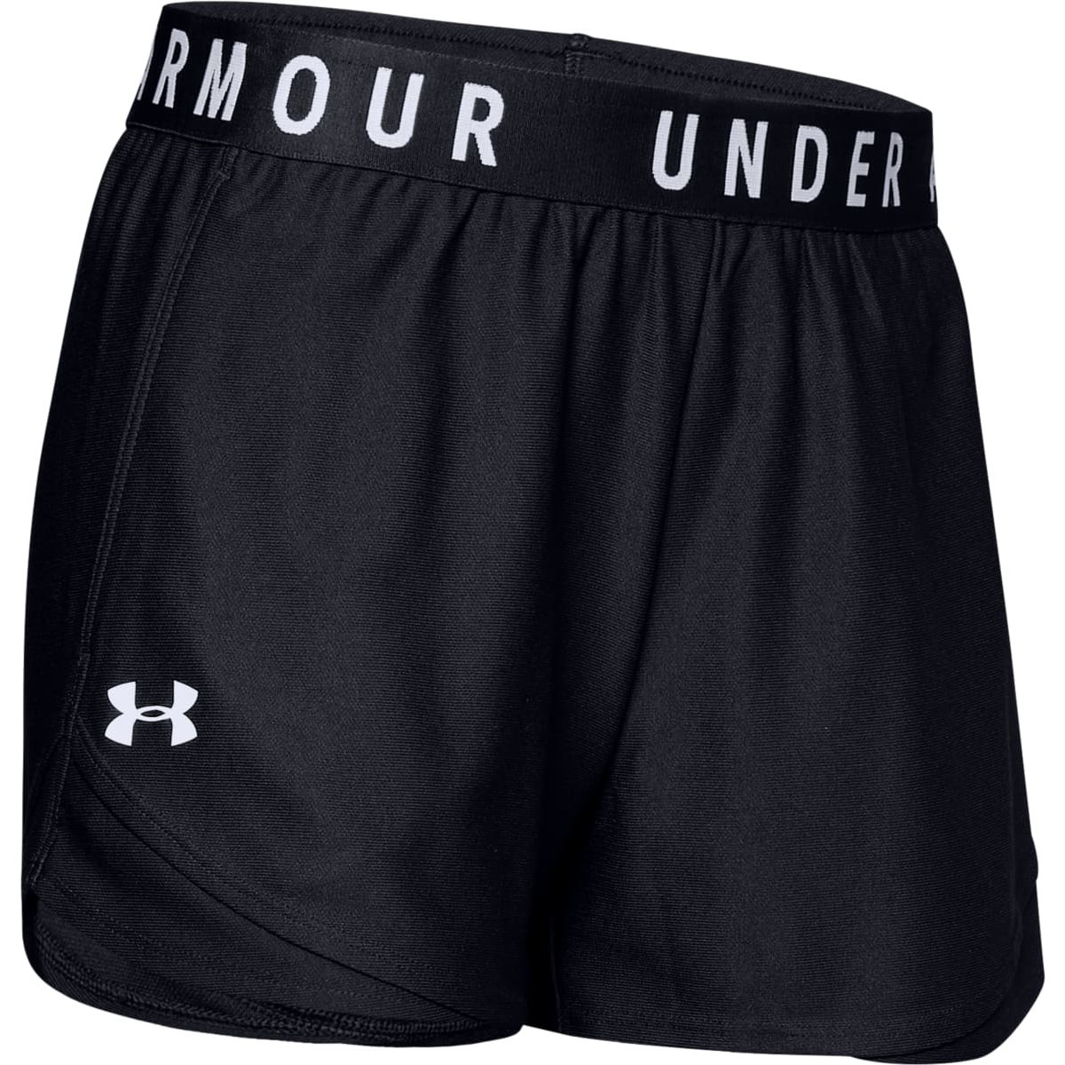 Short Under Armour Resorte Letras para Mujer