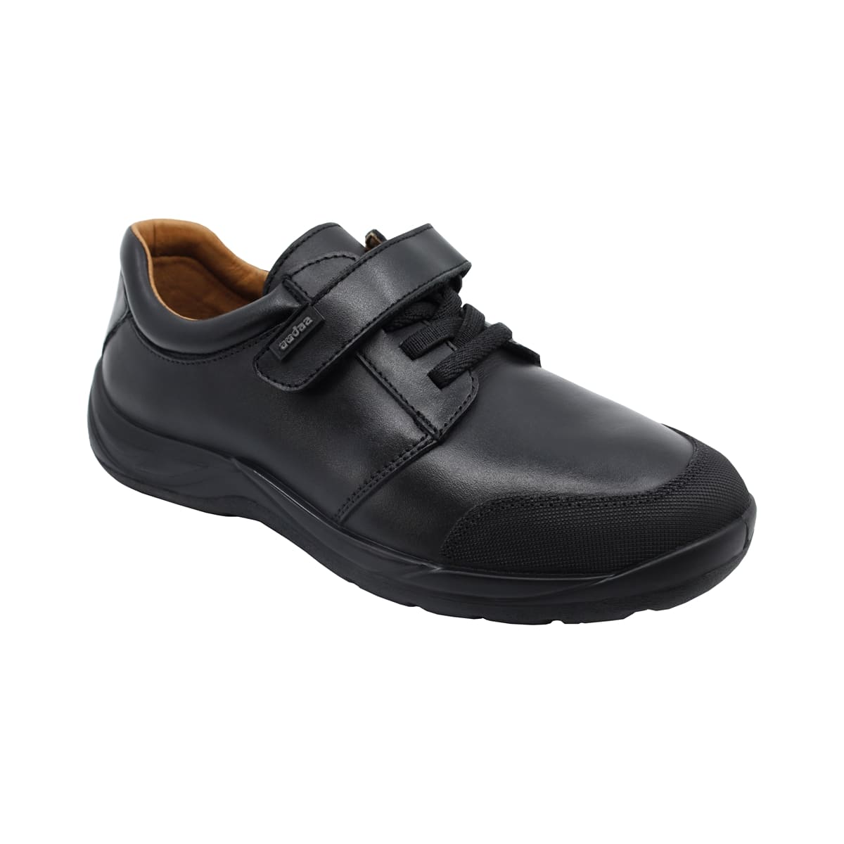 Zapato Escolar Audaz con Velcro 15-17 Color Negro