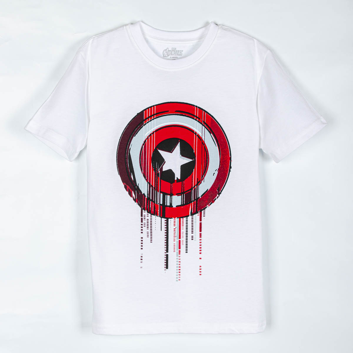 Playera Manga Corta para Niño Avengers