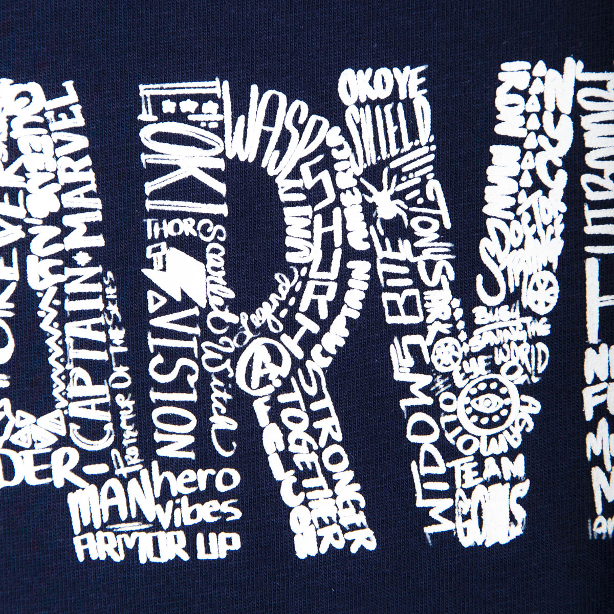 Playera Manga Corta para Niño Avengers