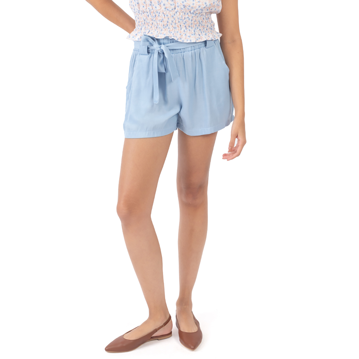 Short Corto Cintura Paper para Mujer Juniors Forever 21