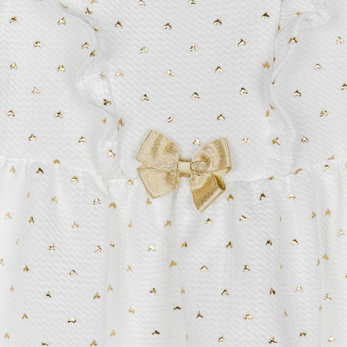 Vestido con Olanes Sin Manga para Bebé Coccolato