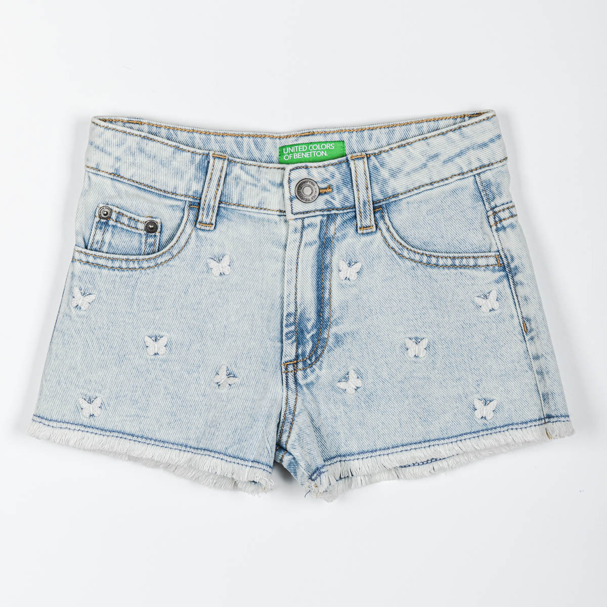 Short Corte Cop para Niña Benetton