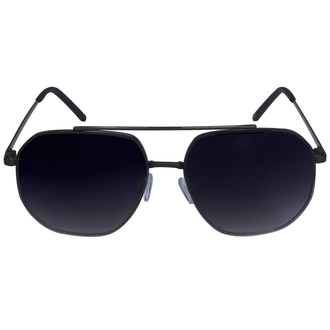 Lentes de Sol Aviadores Metal Gris para Hombre Emanuel Ungaro