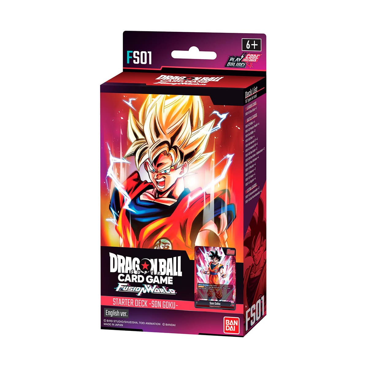 Dragon Ball Super Tcg World St Deck Son Goku