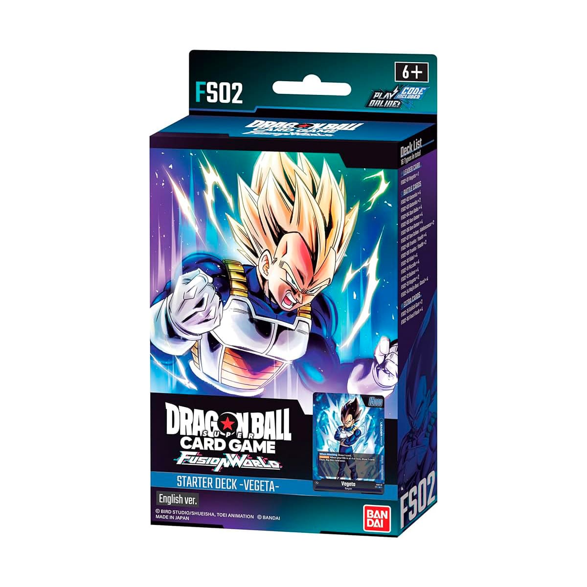 Dragon Ball Super Tcg World St Deck Vegeta