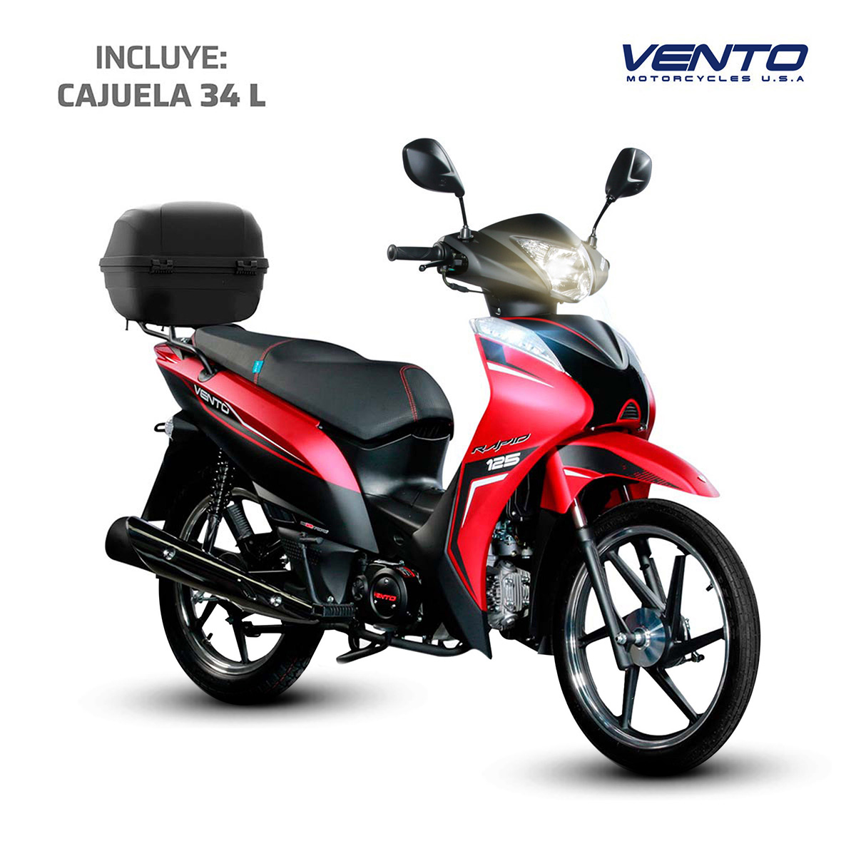 Motocicleta Vento Rapid 125Cc 2025