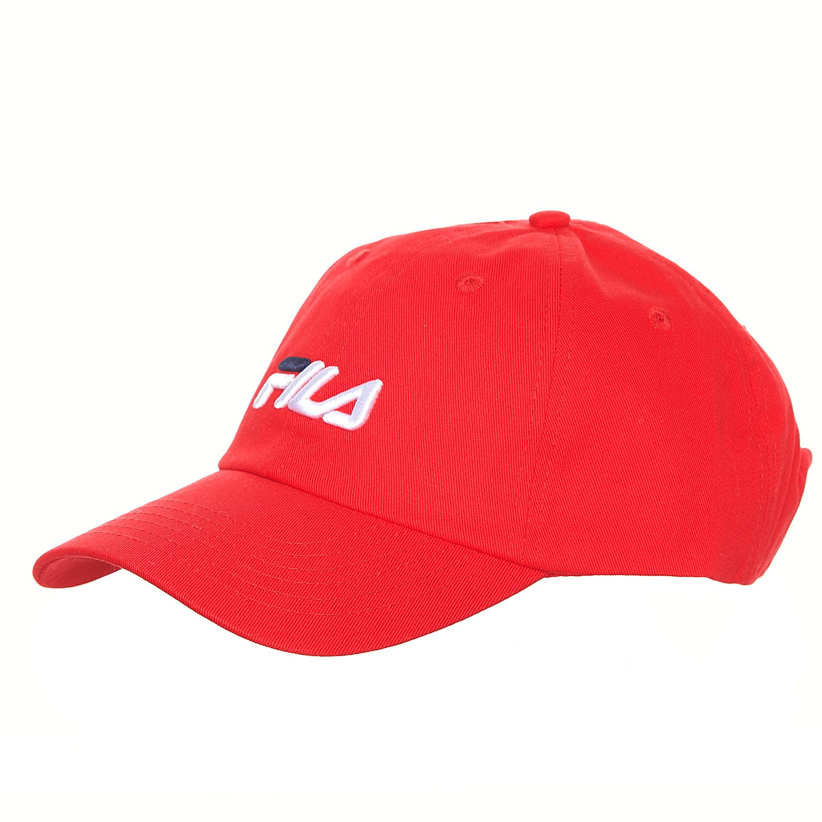 Hat 6 Panel Cotton Twill Speed Logo Red Fila