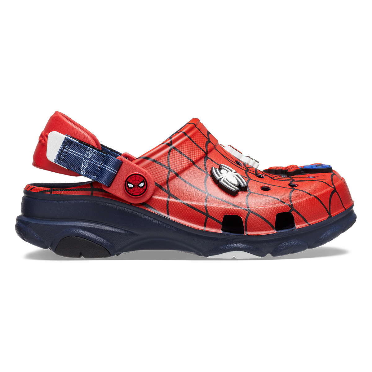 Sueco Spiderman 18-23 Rojo Crocs
