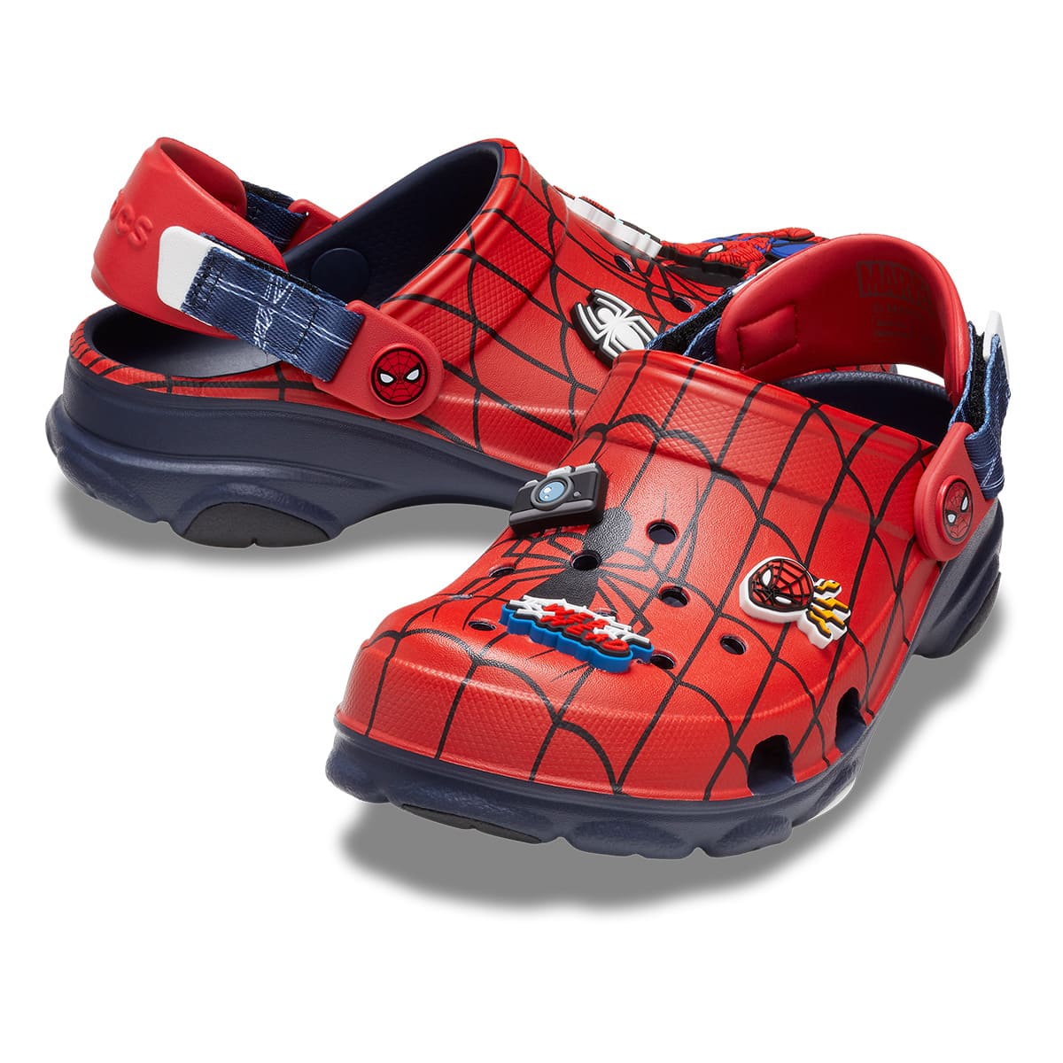 Sueco Spiderman 18-23 Rojo Crocs