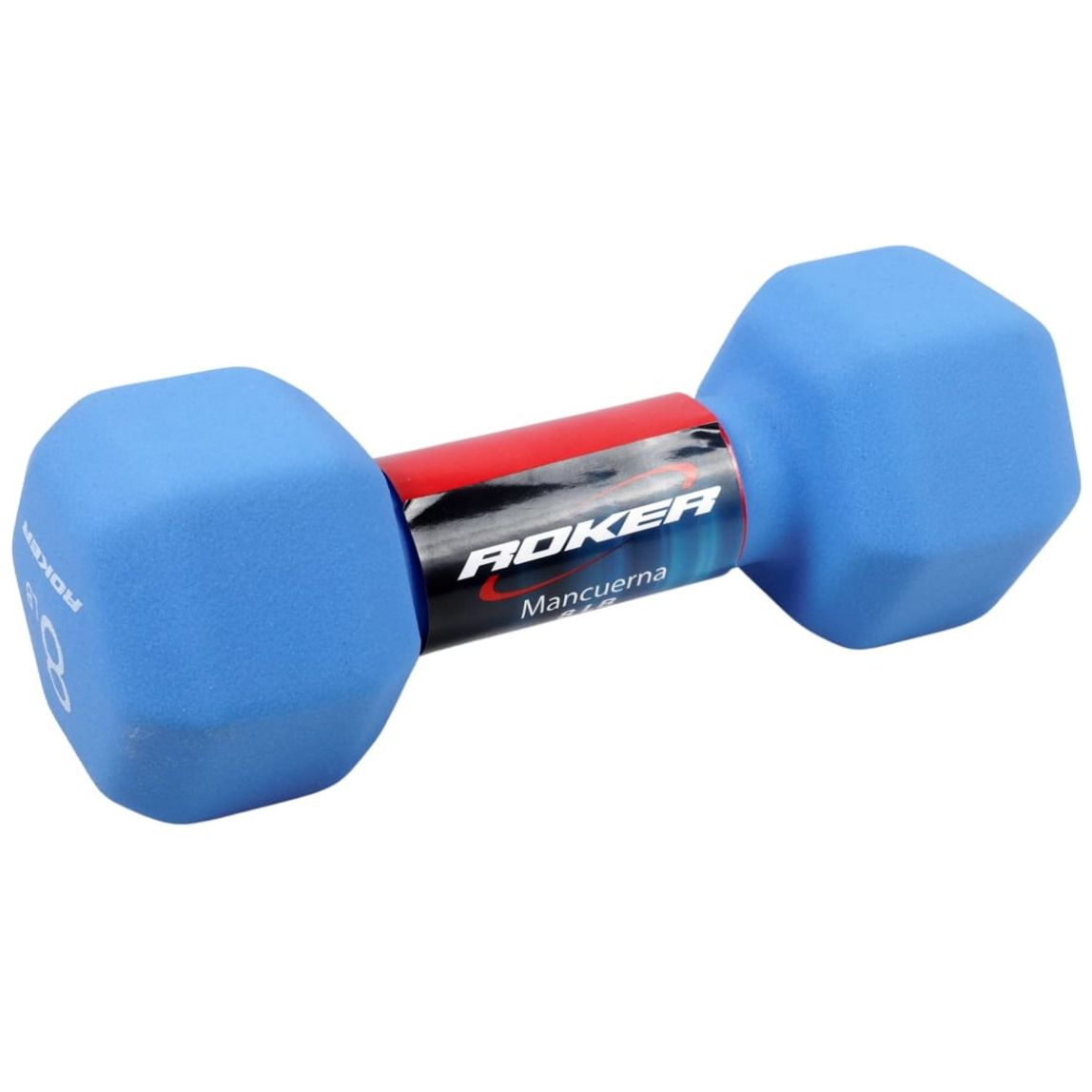 Mancuerna Acero Neopreno 8 Lb Rocker