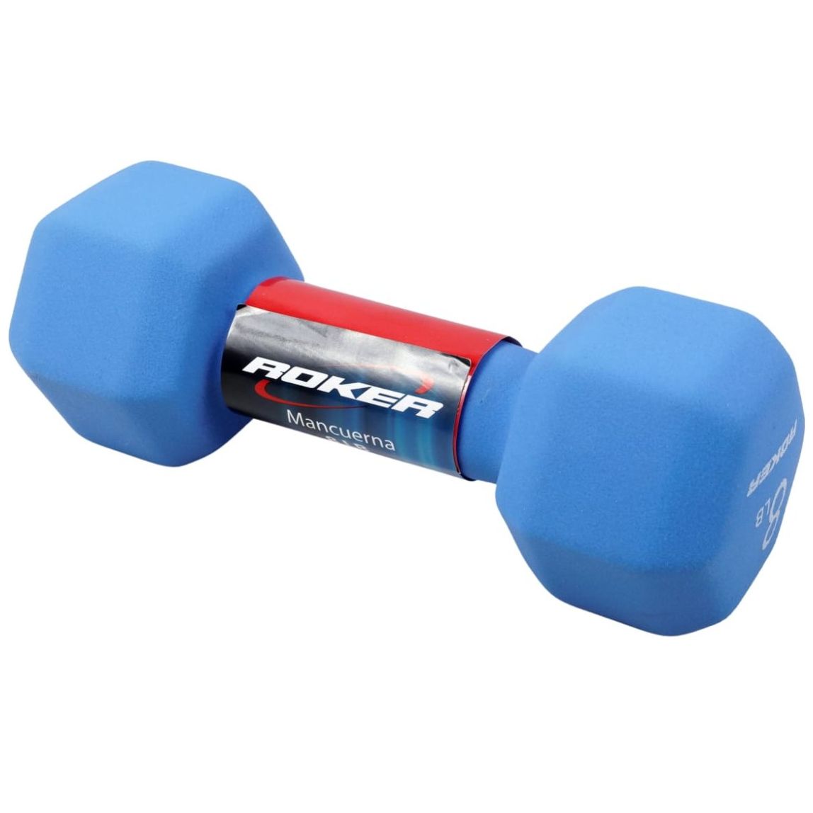 Mancuerna Acero Neopreno 8 Lb Rocker