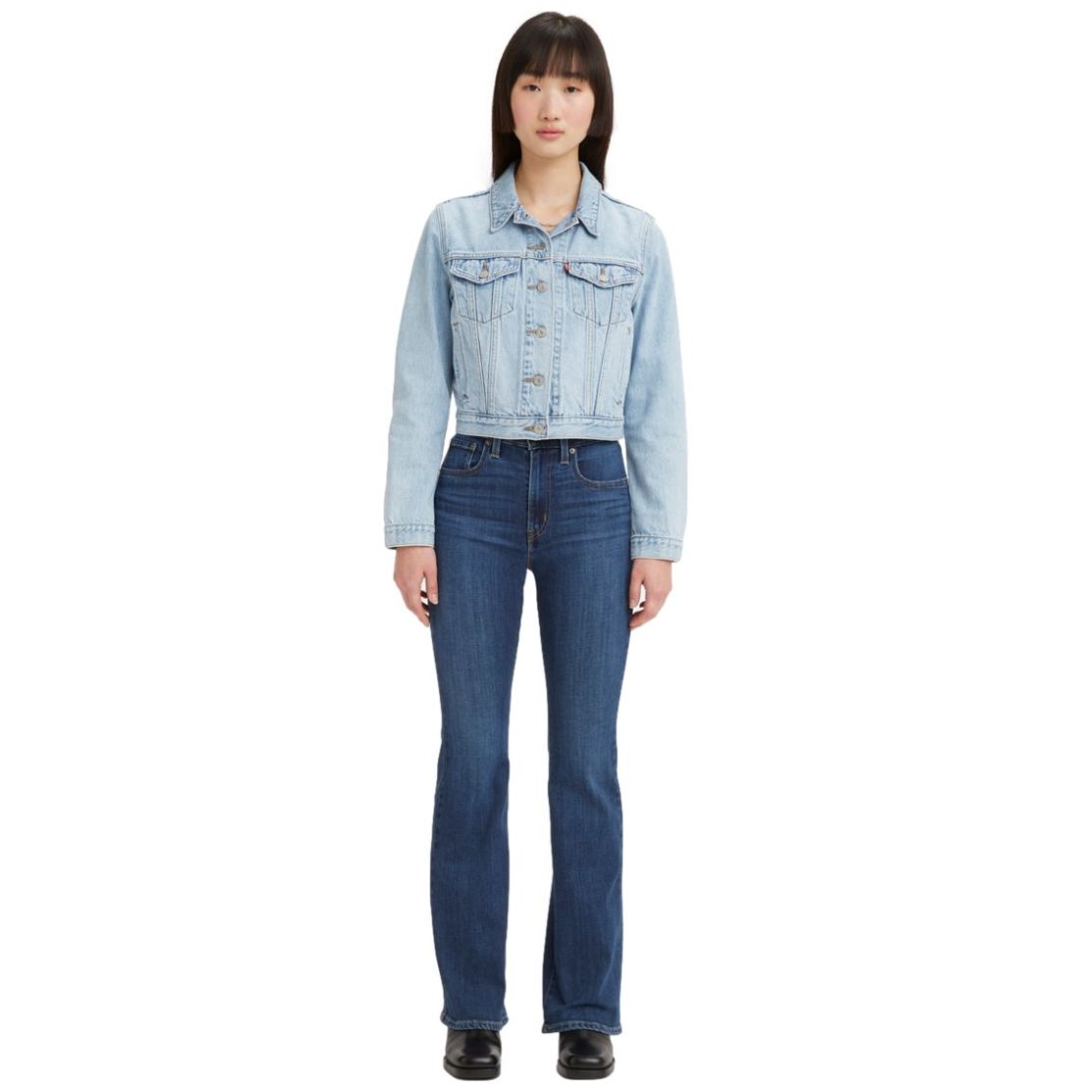 Levi's 726 Pantalón Cintura Alta Flare para Mujer