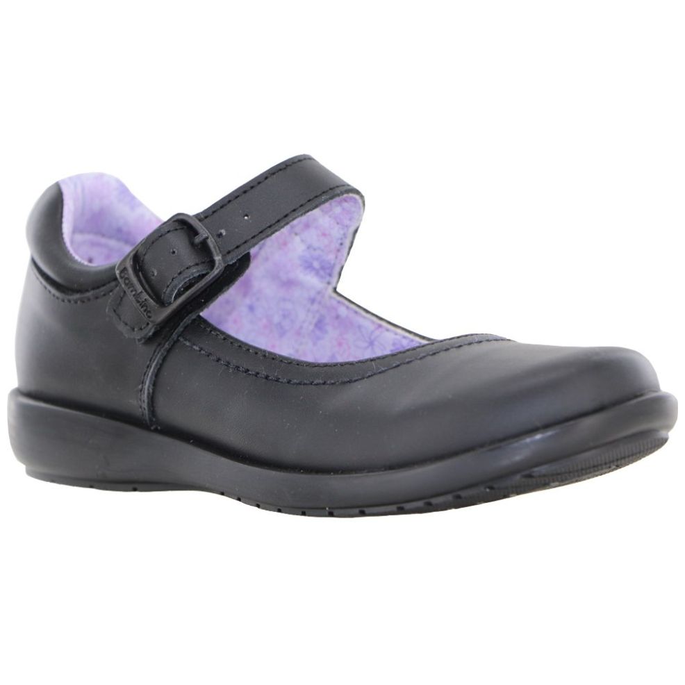 Zapato Escolar Bambino con Velcro 18-21 Color Negro