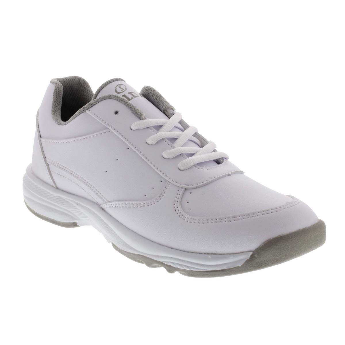 Tenis Escolar Spalding con Agujeta 18-21 Color Blanco