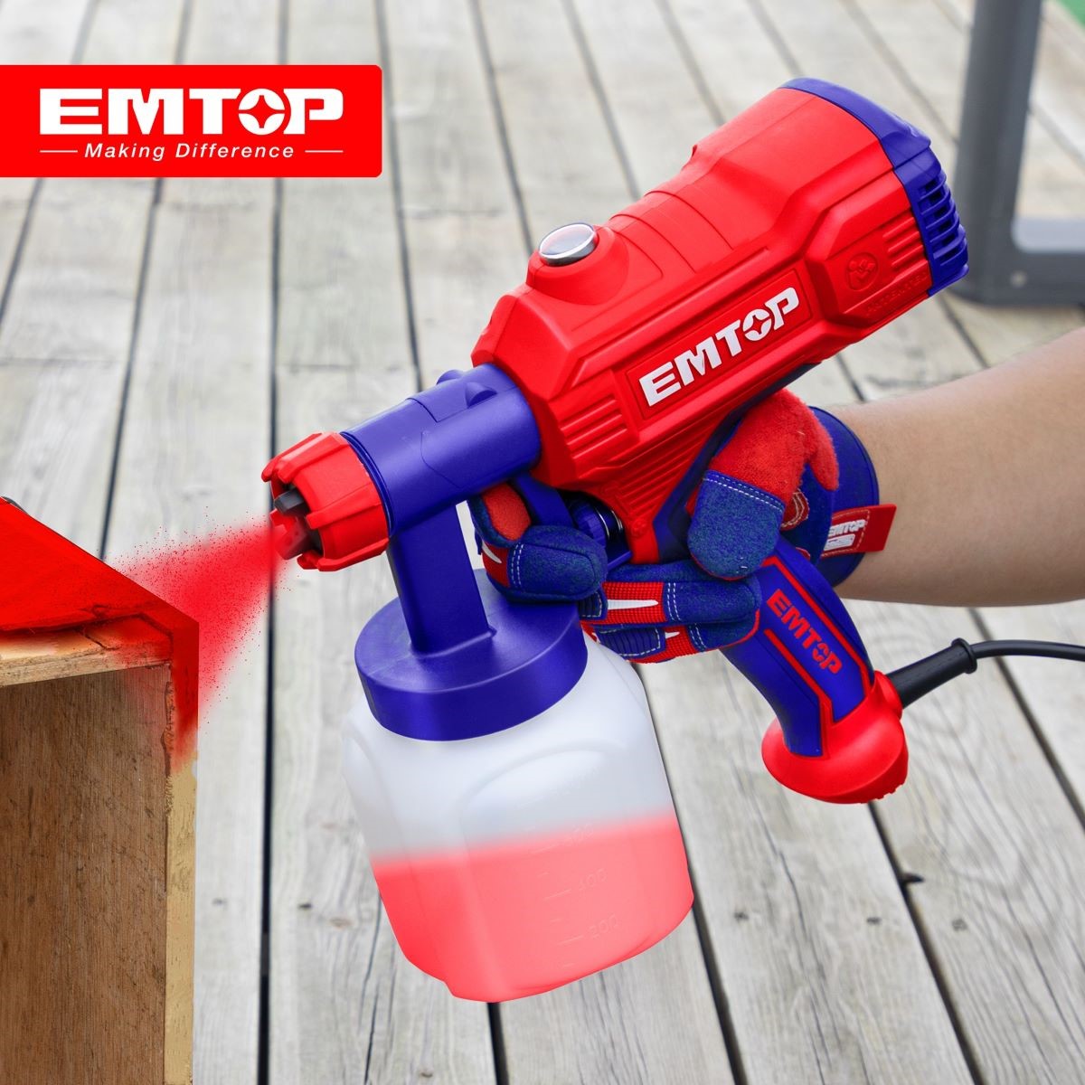 Pistola para Pintar 450 W Emtop