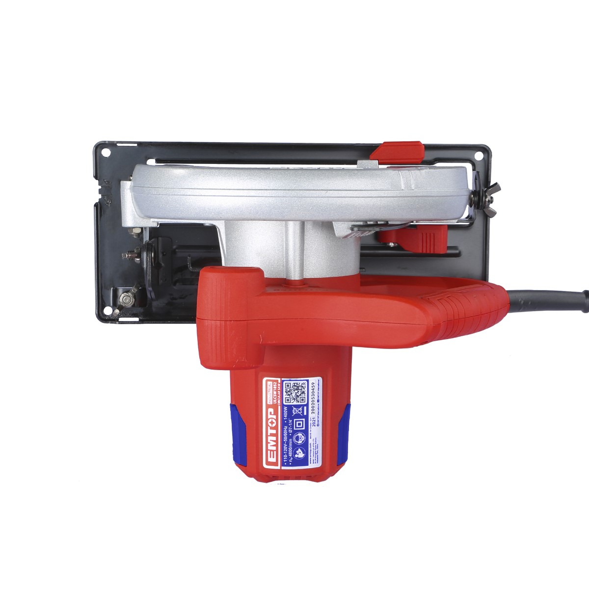 Sierra Circular de Mano 7-1/4" con 1400W Emtop