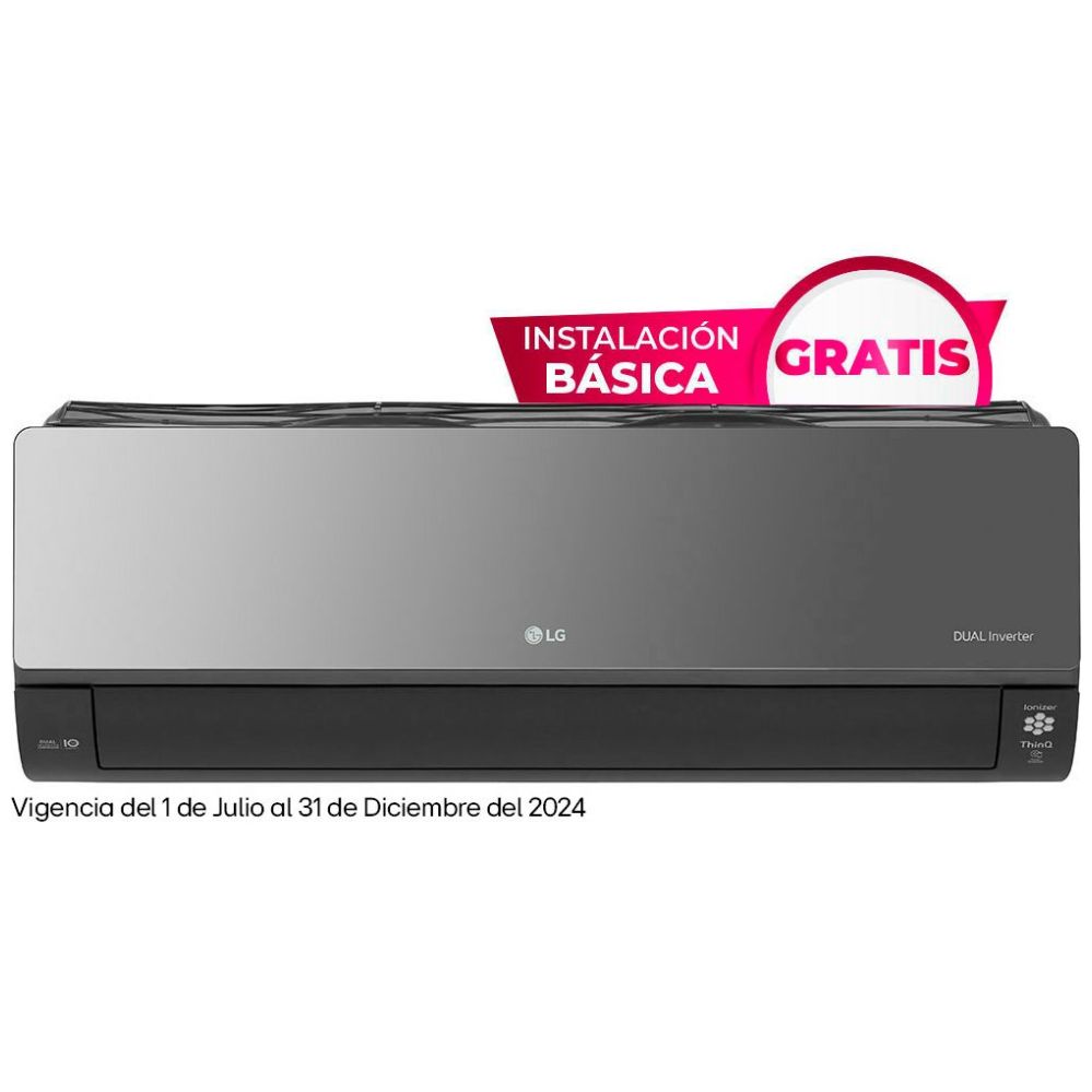 Aire Acondicionado LG Artcool Inverter 1 Tonelada Frío y Calor 220V-Vr122Hd