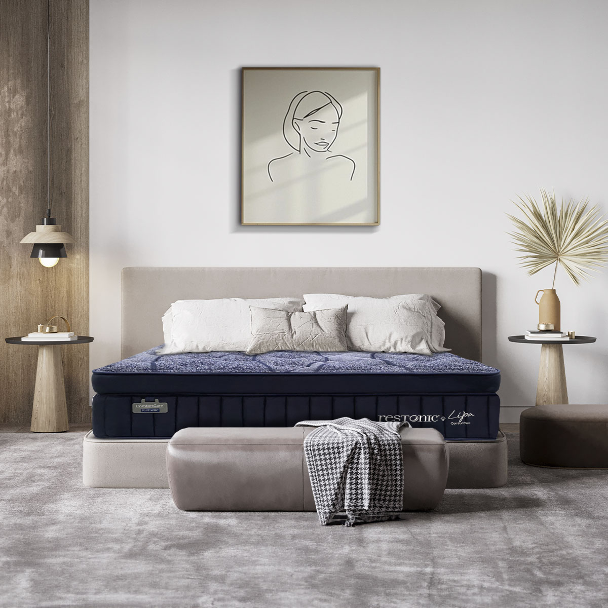 Colchón Matrimonial Lipa Restonic