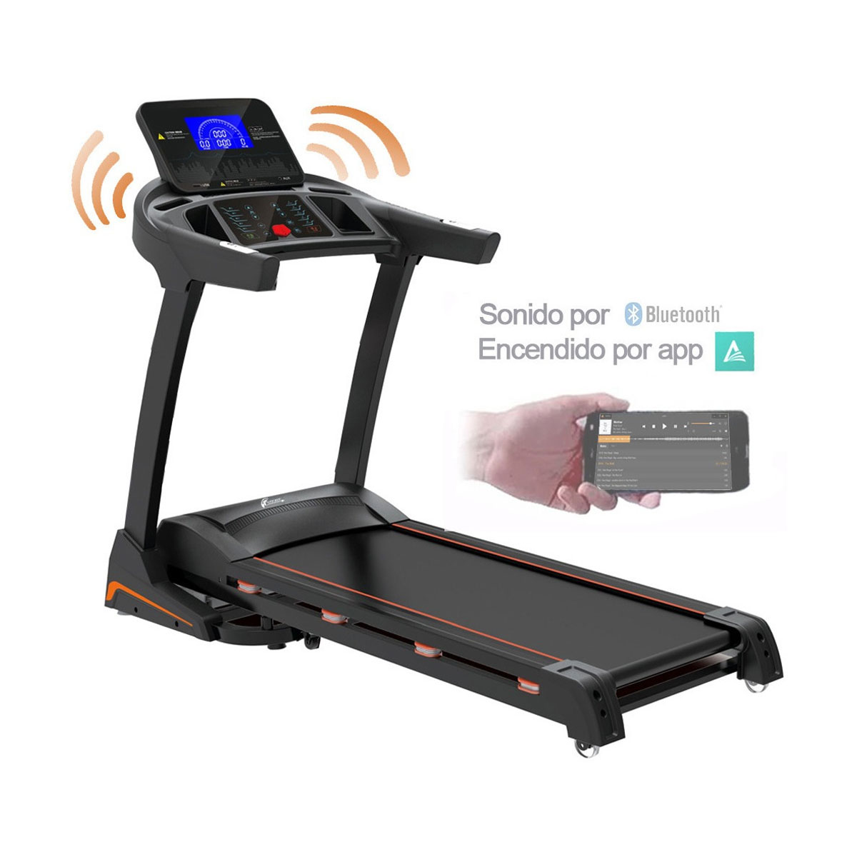 Caminadora Eléctrica Negra Centurfit