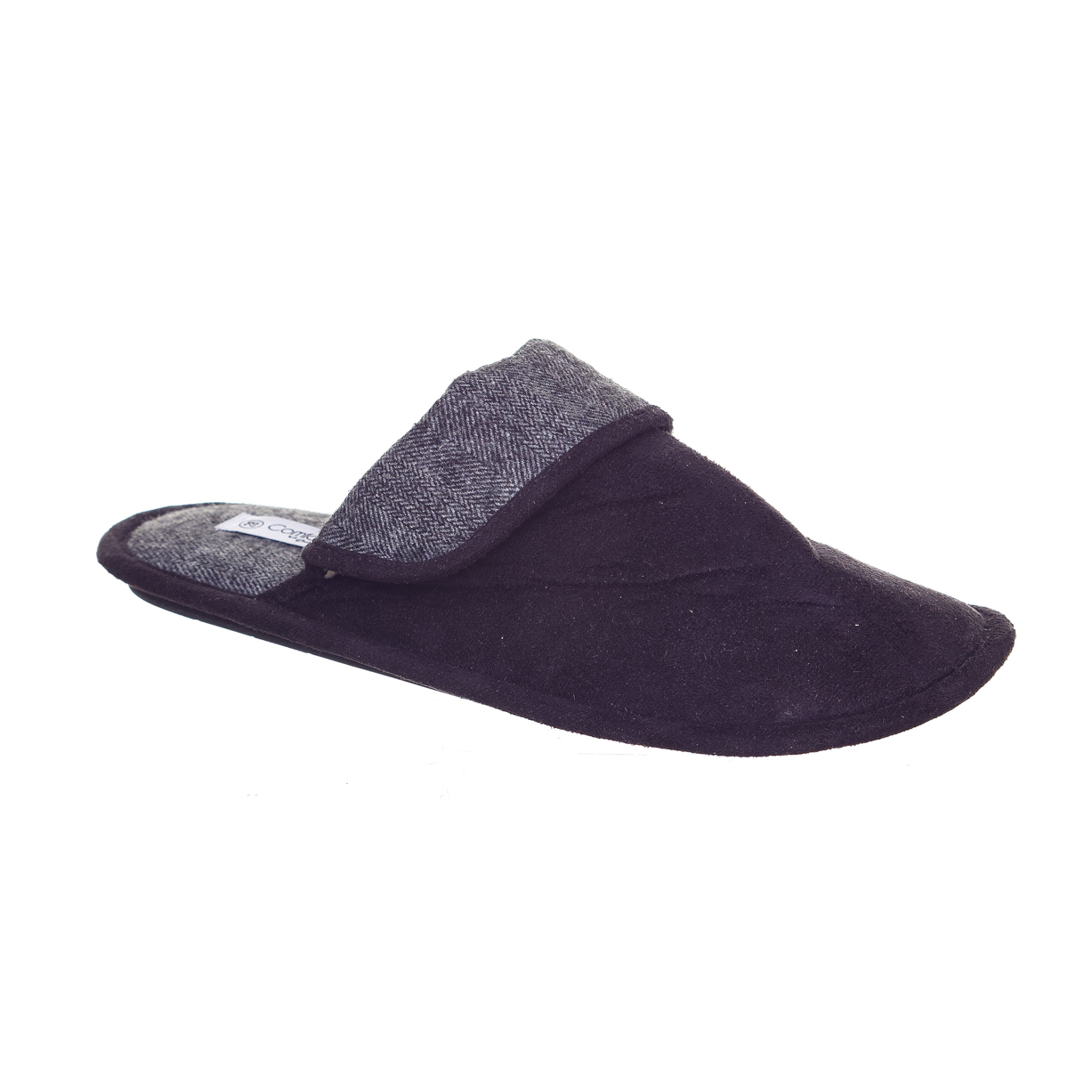 Pantufla Lisa para Hombre Comfort Fit