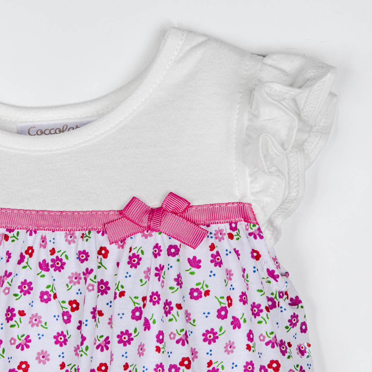 Vestido Manga Corta para Bebé Coccolato