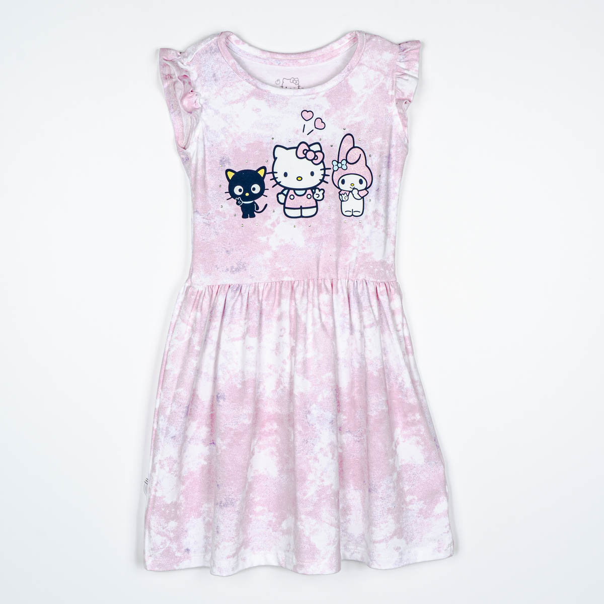 Vestido Manga Corta para Niña Hello Kitty