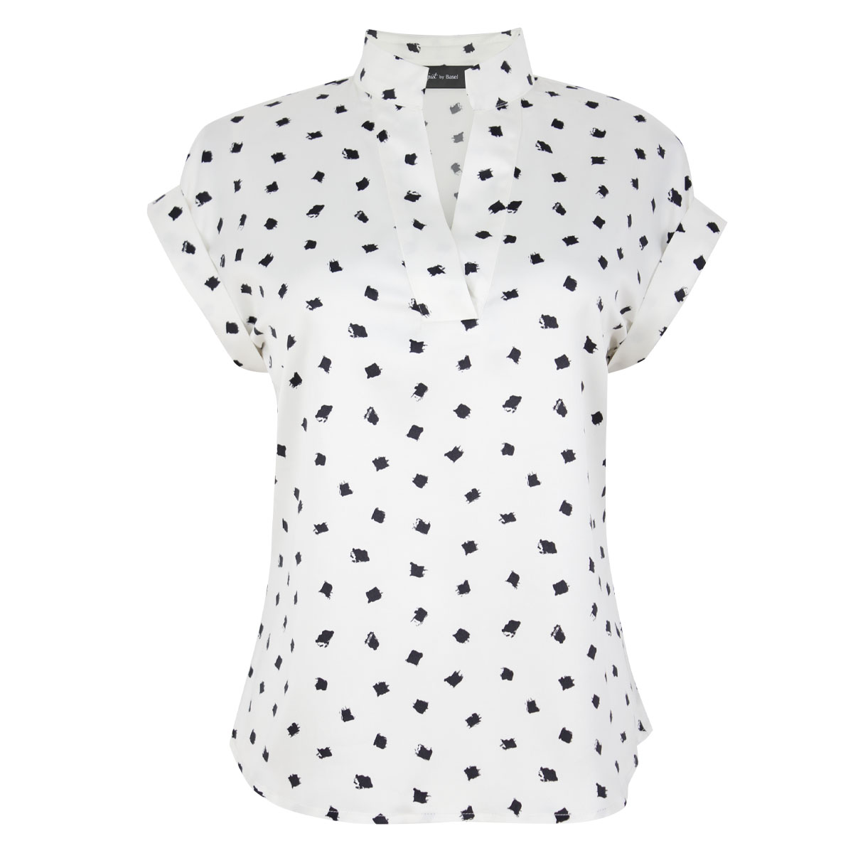 Blusa Escote en V para Mujer Petite Just By Basel