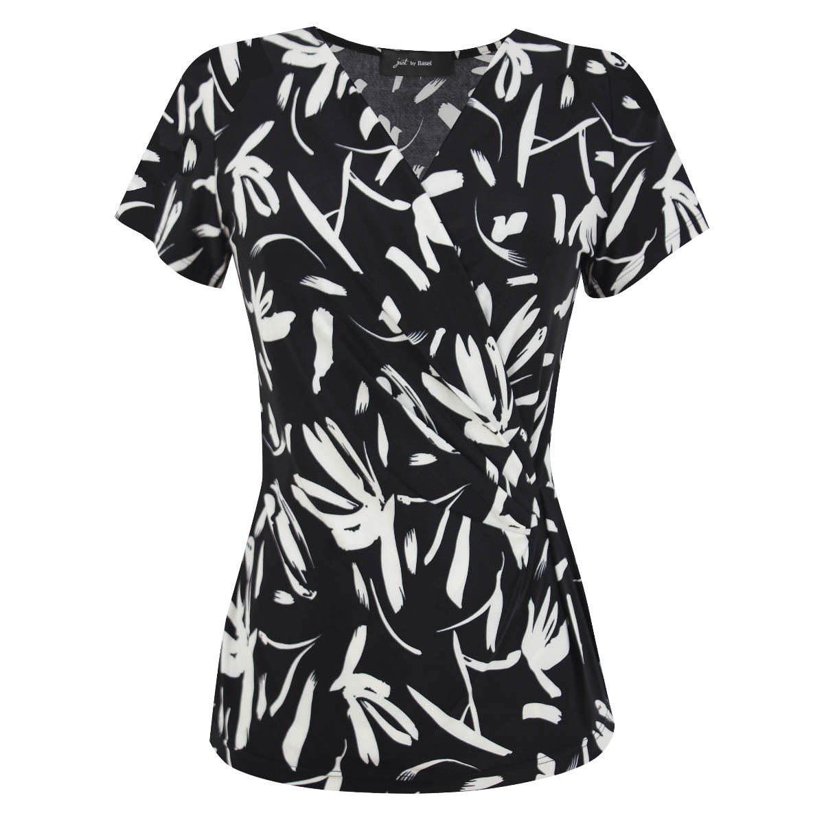 Blusa Escote Cruzado para Mujer Petite Just By Basel