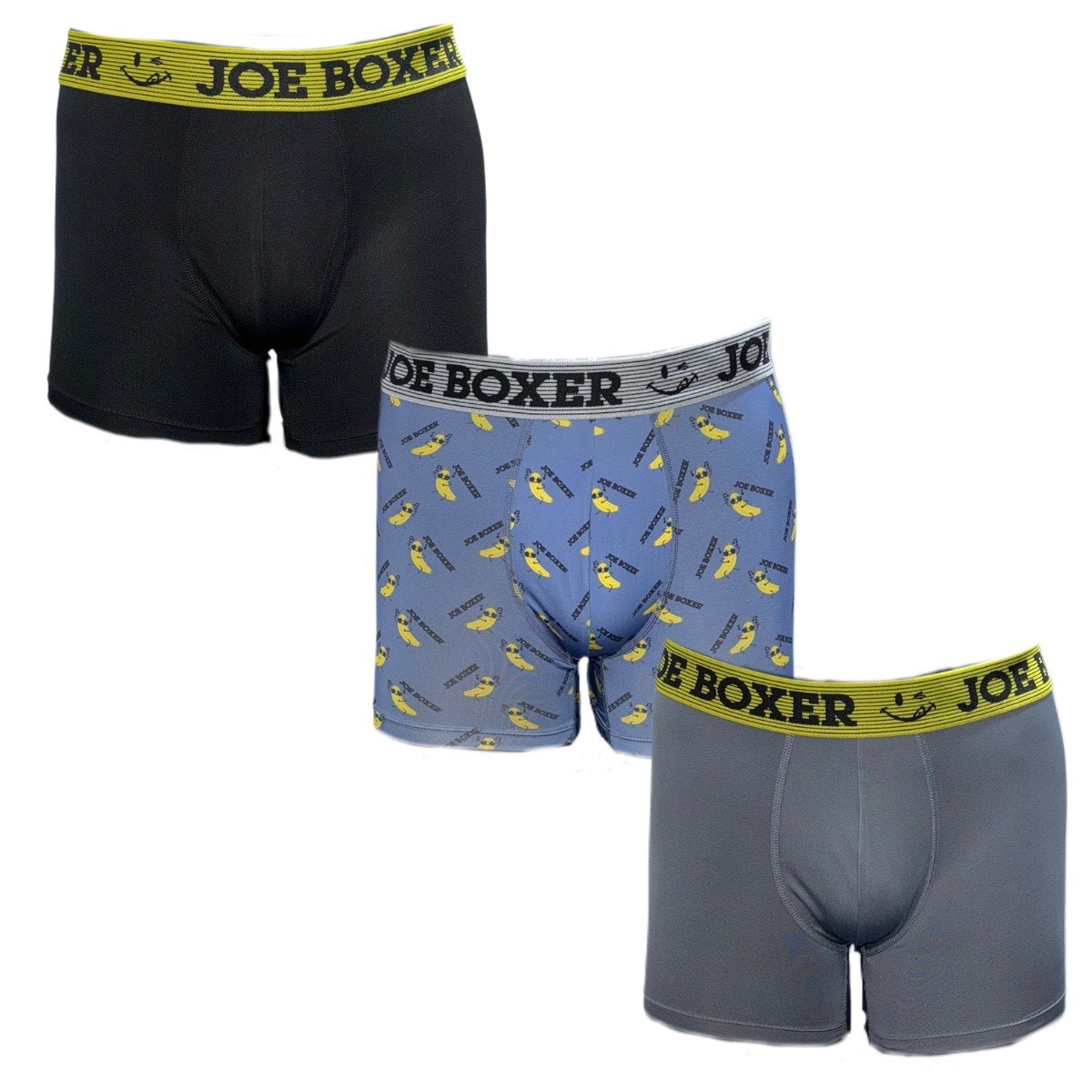 Bóxer Trunk Joe Boxer Diseño Liso para Hombre (3 Pack)