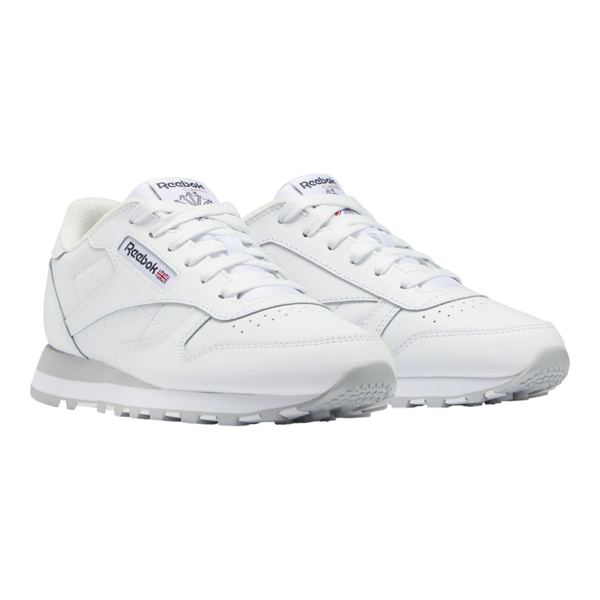 Tenis Reebok Lthr con Agujeta 22.5-24.5 Color Blanco