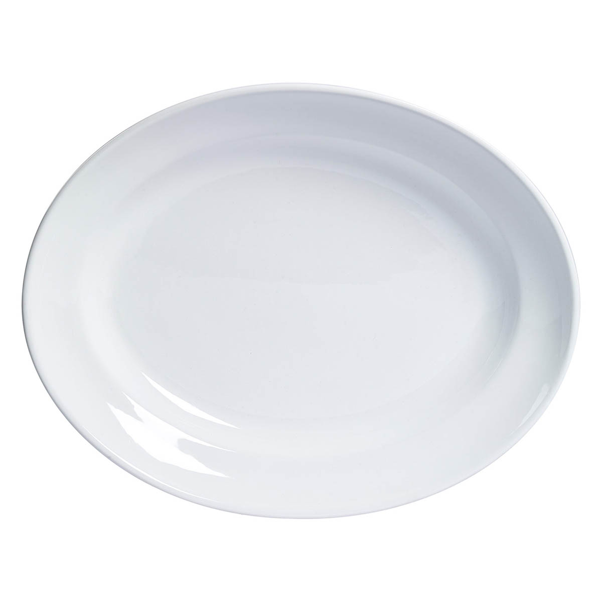 Platón  de Servicio Cerámica Blanco Tabletops Gallery