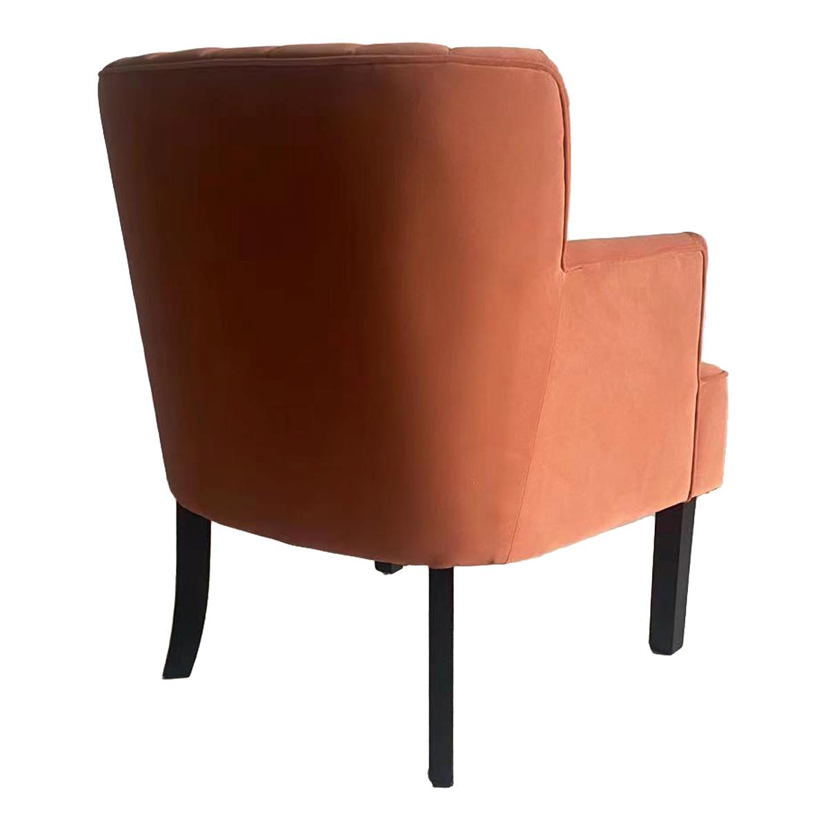 Sillón Enzo Velvet Peach Vintage Home