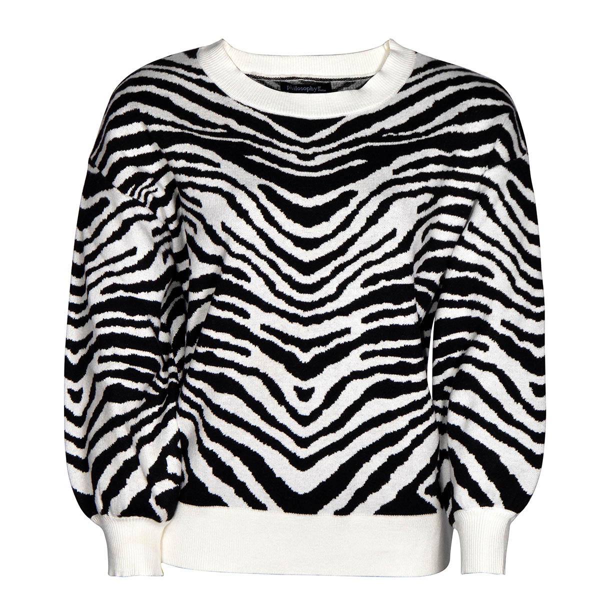 Suéter Animal Print para Mujer Petite Philosophy Jr