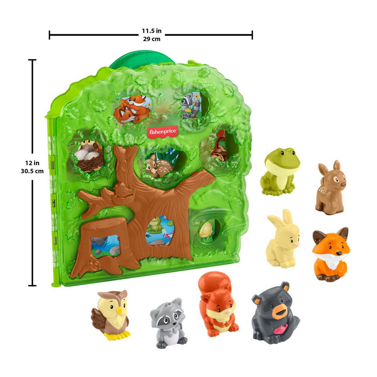 Little People Juguete para Bebés Estuche de Animalitos Mattel