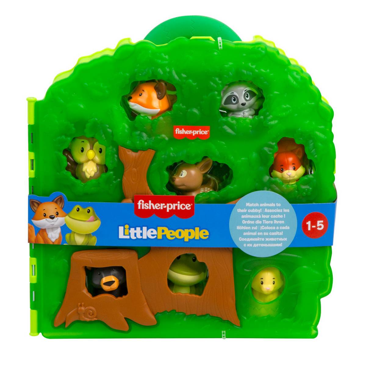 Little People Juguete para Bebés Estuche de Animalitos Mattel