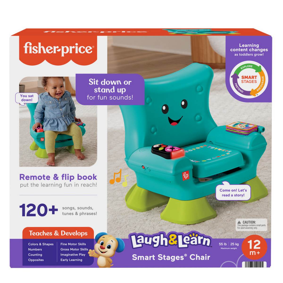 Fisherprice Juguete para Bebés Silla Aprendizaje Musical  Mattel
