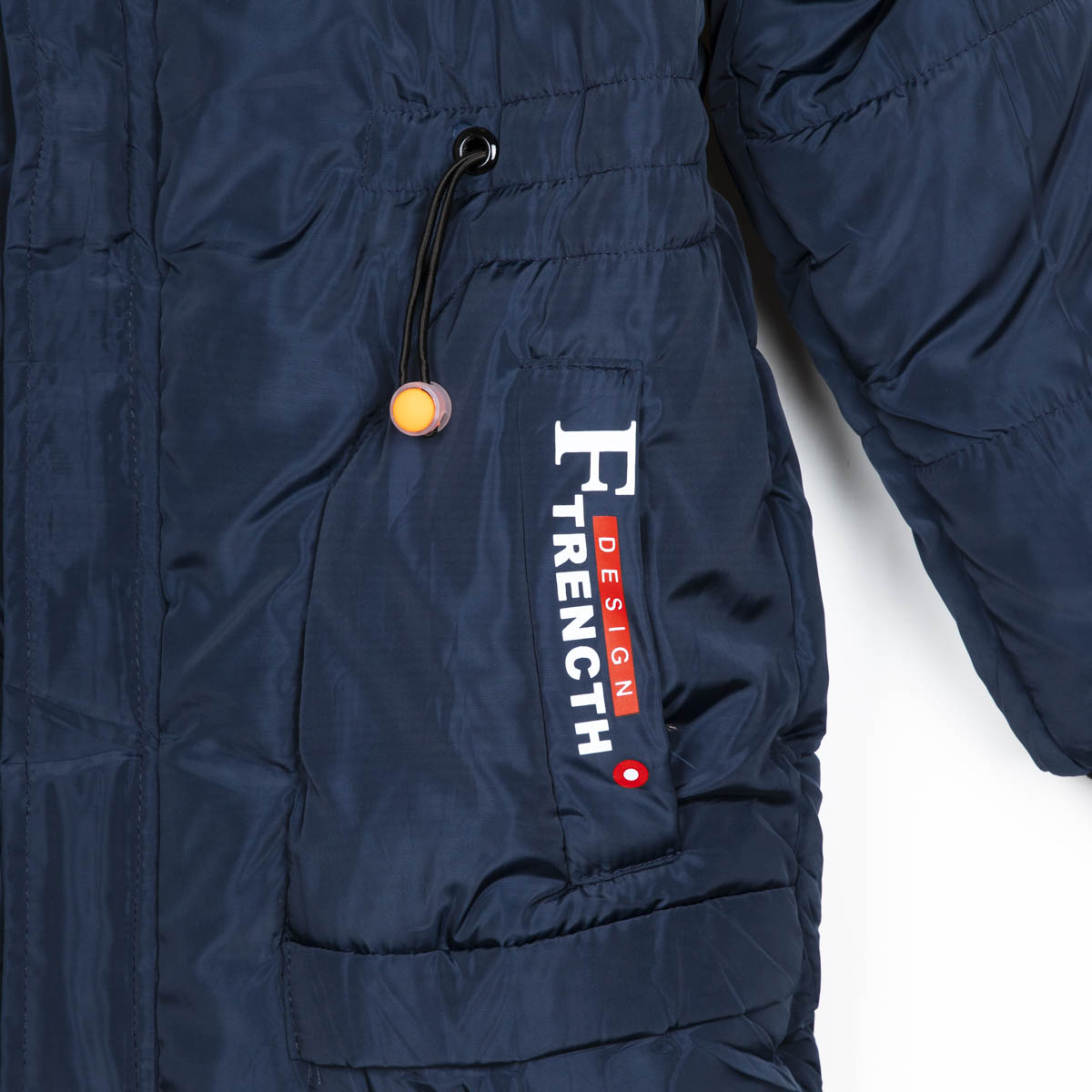 Chamarra Larga con Gorro Peluche para Niño 4 Teens