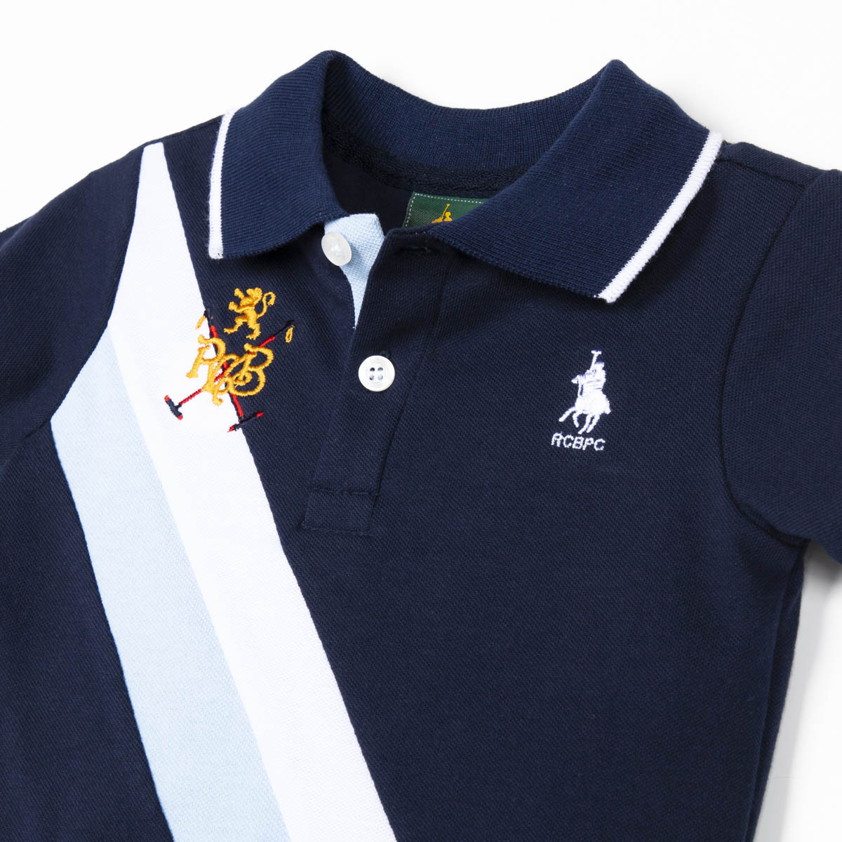 Conjunto 2 Pzas Playera Polo y Pantalón para Bebé Royal Polo Club