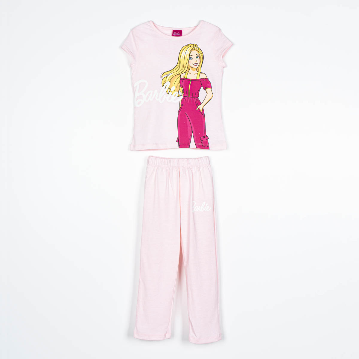 Pijama Playera y Pantalón para Niña Barbie