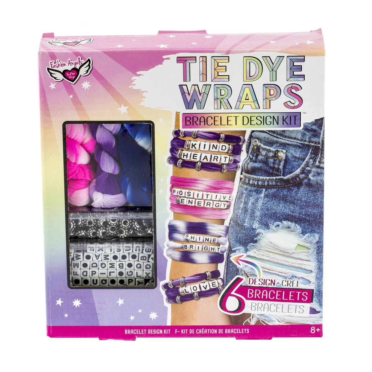 Fashion Angels Kit Brazaletes Tie Dye Crayola