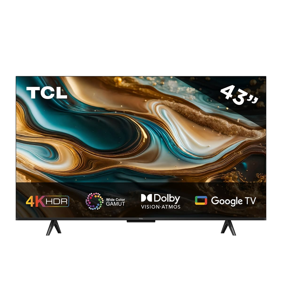 Pantalla Tcl 43 Pulgadas 4K Google Tv 43S551G