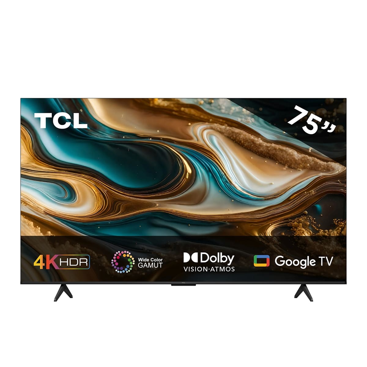 Pantalla Tcl 75 Pulgadas 4K Google Tv 75S551G