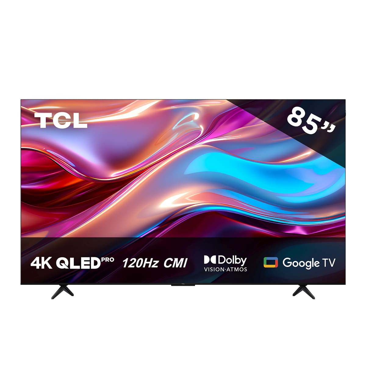 Pantalla Tcl 85 Pulgadas 4K Qled Google Tv 85Q551G