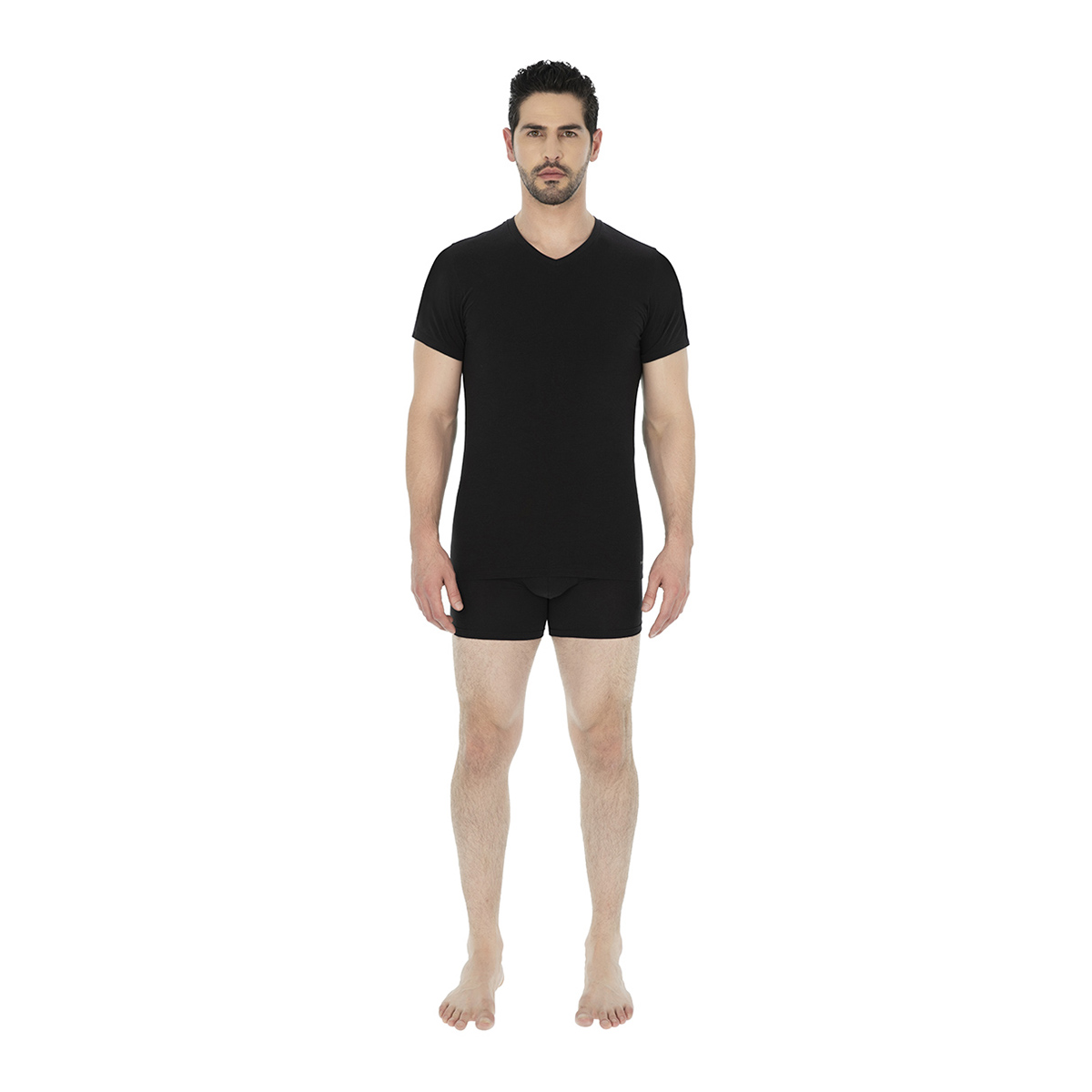 Playera Cuello V para Hombre Skiny