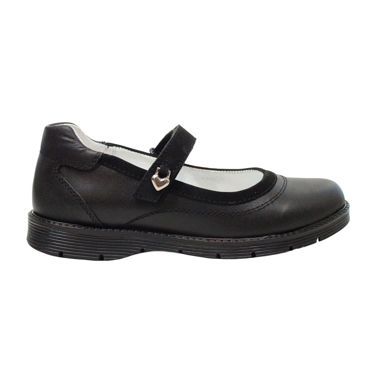 Zapato Escolar con Velcro 18-21 Negro Blasito