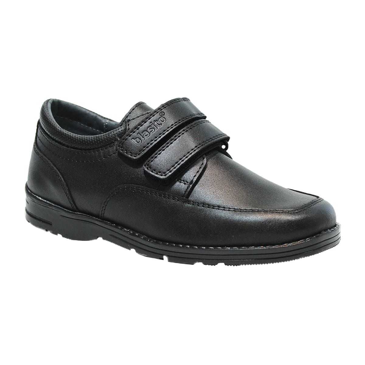 Zapato Escolar con Velcro 18-21 Negro Blasito